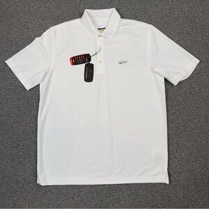 Greg Norman Collection Men's White Polo Shirt